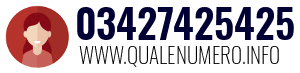 Numero di telefono 03427425425 03427425425