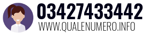 Numero di telefono 03427433442 03427433442