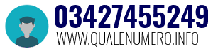 Numero di telefono 03427455249 03427455249