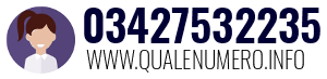 Numero di telefono 03427532235 03427532235