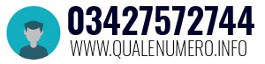 Numero di telefono 03427572744 03427572744