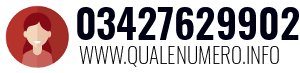 Numero di telefono 03427629902 03427629902