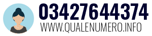 Numero di telefono 03427644374 03427644374
