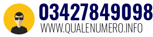 Numero di telefono 03427849098 03427849098