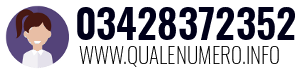 Numero di telefono 03428372352 03428372352
