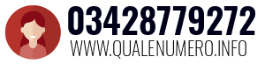 Numero di telefono 03428779272 03428779272