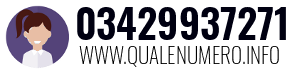 Numero di telefono 03429937271 03429937271
