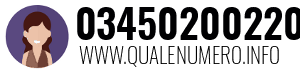 Numero di telefono 03450200220 03450200220