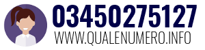 Numero di telefono 03450275127 03450275127