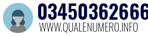 Numero di telefono 03450362666 03450362666