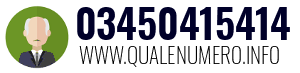 Numero di telefono 03450415414 03450415414