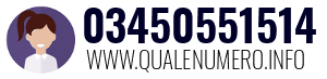 Numero di telefono 03450551514 03450551514