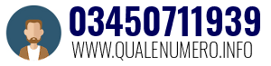 Numero di telefono 03450711939 03450711939