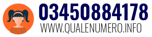 Numero di telefono 03450884178 03450884178