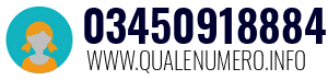 Numero di telefono 03450918884 03450918884