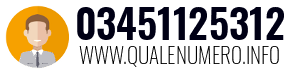 Numero di telefono 03451125312 03451125312
