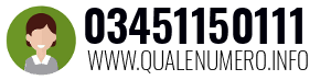 Numero di telefono 03451150111 03451150111