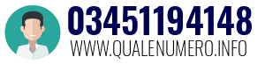 Numero di telefono 03451194148 03451194148