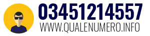 Numero di telefono 03451214557 03451214557