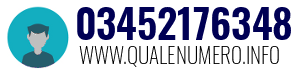 Numero di telefono 03452176348 03452176348