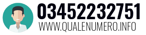 Numero di telefono 03452232751 03452232751