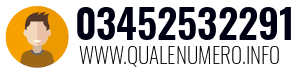 Numero di telefono 03452532291 03452532291