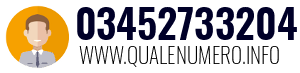 Numero di telefono 03452733204 03452733204