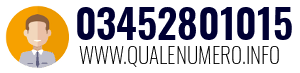 Numero di telefono 03452801015 03452801015