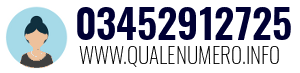 Numero di telefono 03452912725 03452912725