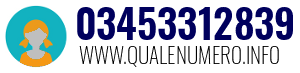Numero di telefono 03453312839 03453312839