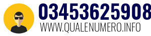 Numero di telefono 03453625908 03453625908
