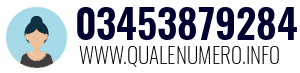 Numero di telefono 03453879284 03453879284