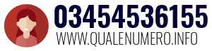 Numero di telefono 03454536155 03454536155