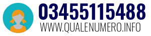 Numero di telefono 03455115488 03455115488
