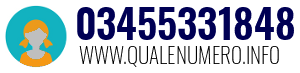 Numero di telefono 03455331848 03455331848
