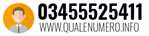 Numero di telefono 03455525411 03455525411
