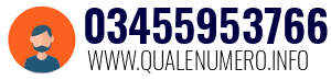 Numero di telefono 03455953766 03455953766