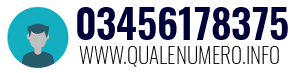 Numero di telefono 03456178375 03456178375