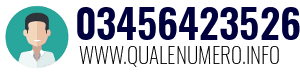 Numero di telefono 03456423526 03456423526