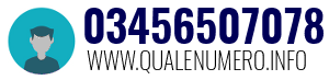 Numero di telefono 03456507078 03456507078