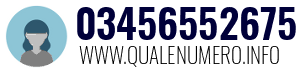 Numero di telefono 03456552675 03456552675