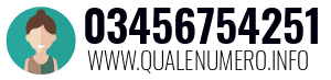 Numero di telefono 03456754251 03456754251