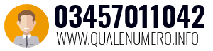 Numero di telefono 03457011042 03457011042