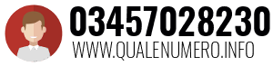 Numero di telefono 03457028230 03457028230