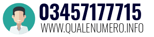 Numero di telefono 03457177715 03457177715