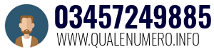 Numero di telefono 03457249885 03457249885