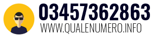 Numero di telefono 03457362863 03457362863