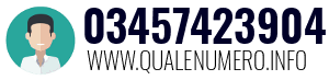 Numero di telefono 03457423904 03457423904