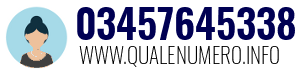 Numero di telefono 03457645338 03457645338