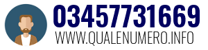 Numero di telefono 03457731669 03457731669